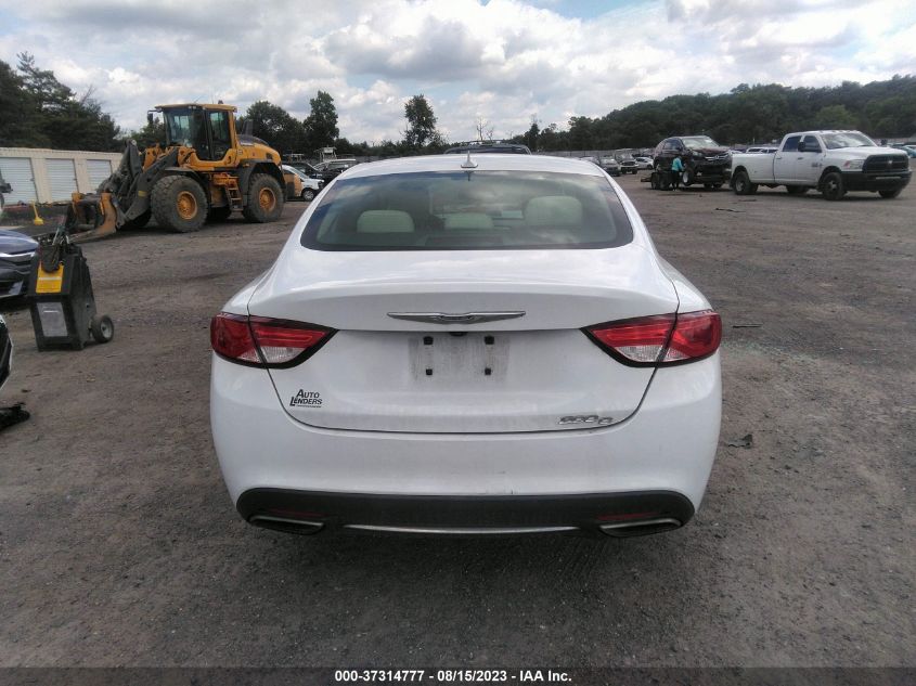 2015 CHRYSLER 200 C - 1C3CCCCG7FN522476