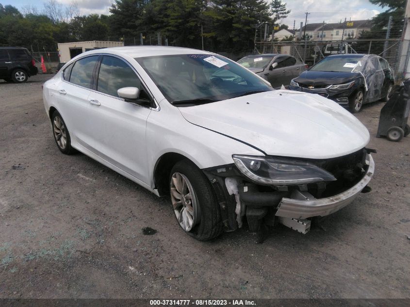 2015 CHRYSLER 200 C - 1C3CCCCG7FN522476