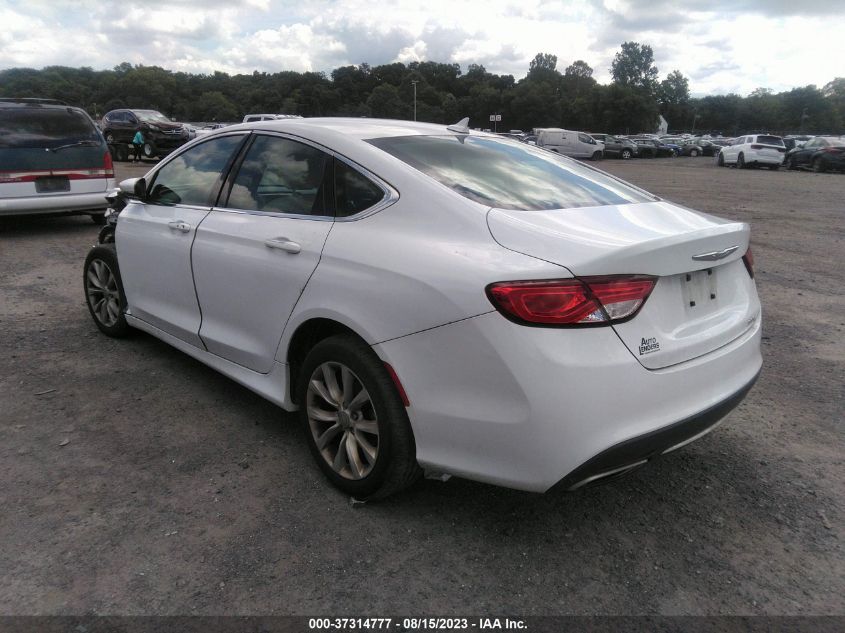 2015 CHRYSLER 200 C - 1C3CCCCG7FN522476