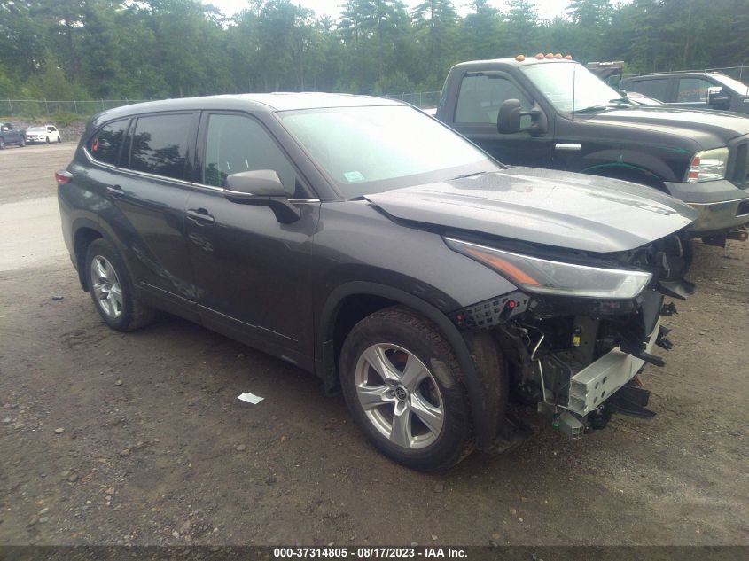 2021 TOYOTA HIGHLANDER L/LE - 5TDBZRBH6MS156830