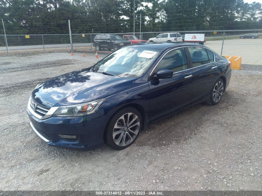 2014 HONDA ACCORD SEDAN SPORT - 1HGCR2F5XEA050389