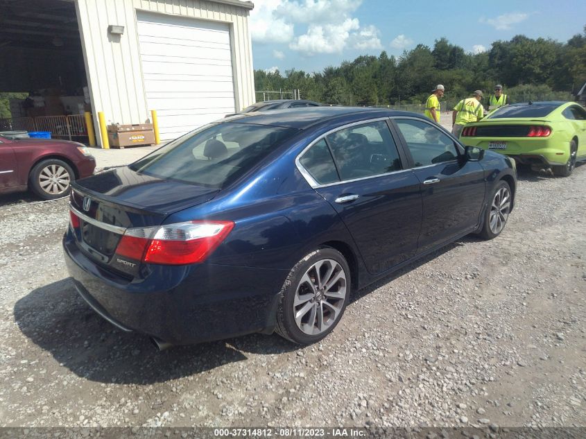 2014 HONDA ACCORD SEDAN SPORT - 1HGCR2F5XEA050389