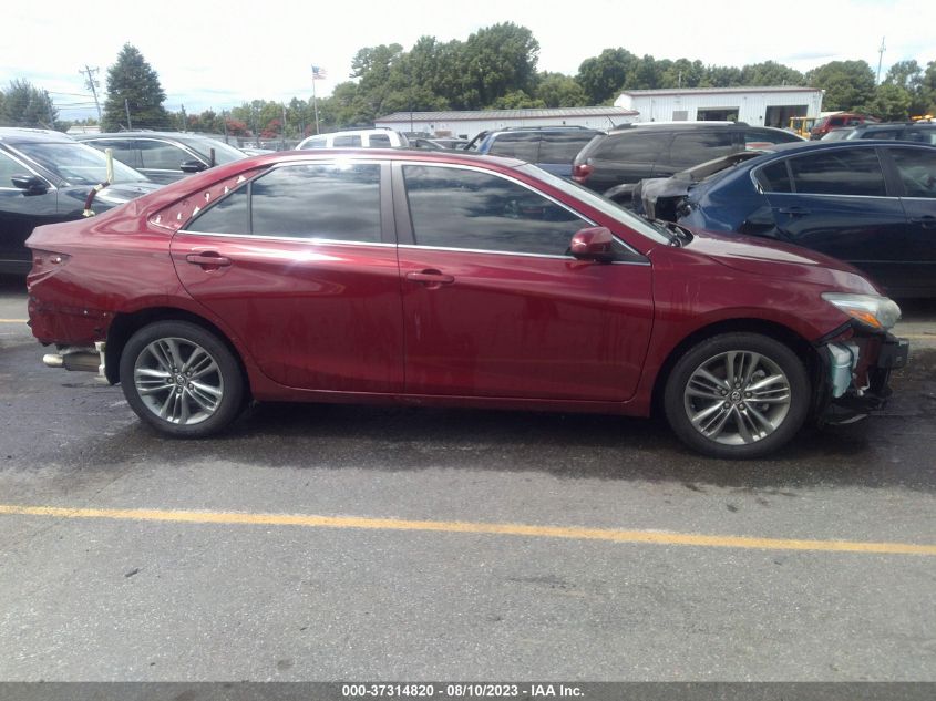 2017 TOYOTA CAMRY XLE/SE/LE/XSE - 4T1BF1FKXHU641923