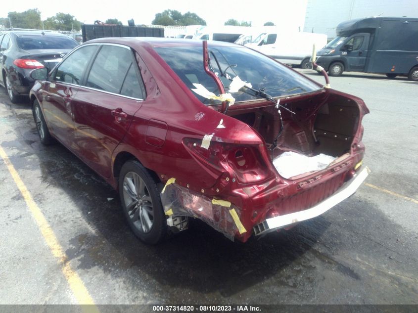 2017 TOYOTA CAMRY XLE/SE/LE/XSE - 4T1BF1FKXHU641923