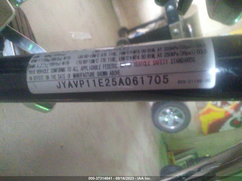 2005 YAMAHA XVS1100 A - JYAVP11E25A061705