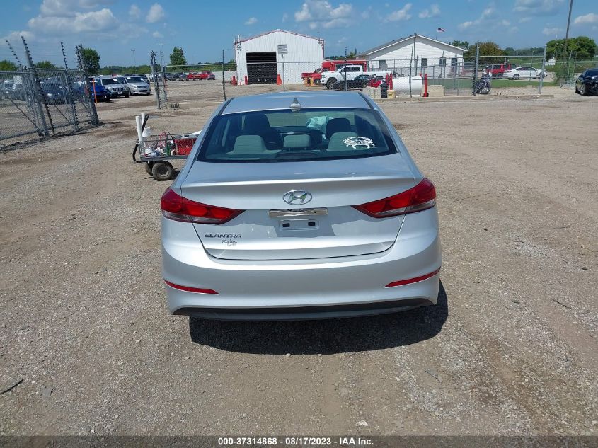 2018 HYUNDAI ELANTRA VALUE EDITION - KMHD84LFXJU665897