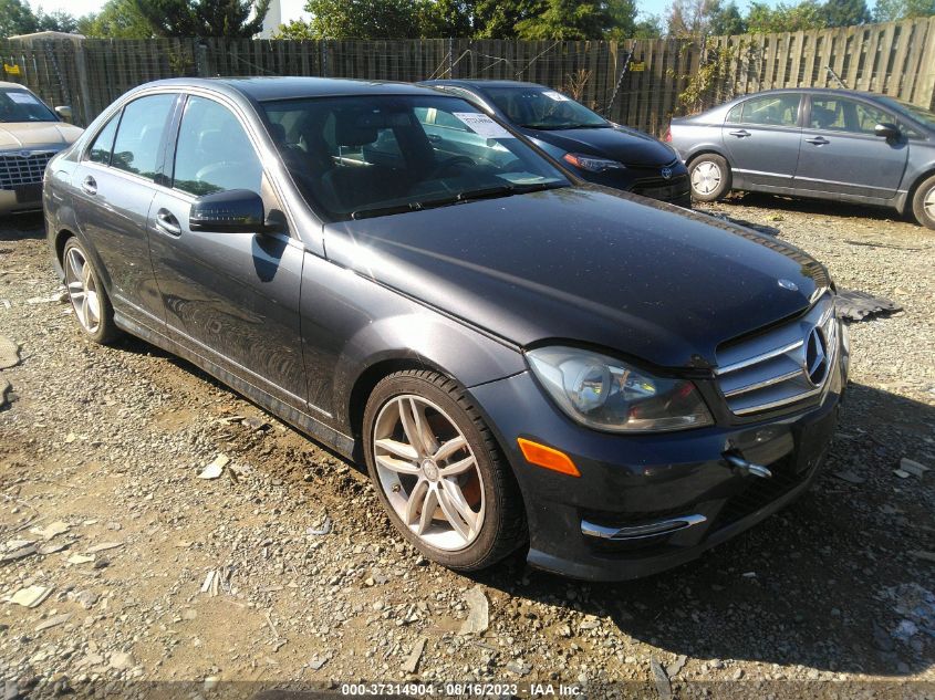2013 MERCEDES-BENZ C-CLASS C 250 - WDDGF4HB7DR245590