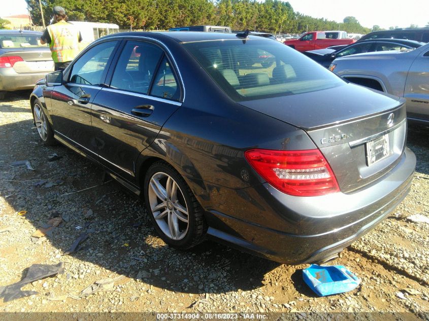2013 MERCEDES-BENZ C-CLASS C 250 - WDDGF4HB7DR245590