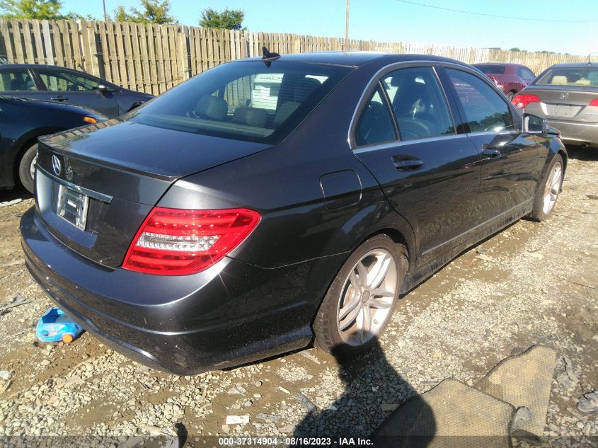 2013 MERCEDES-BENZ C-CLASS C 250 - WDDGF4HB7DR245590