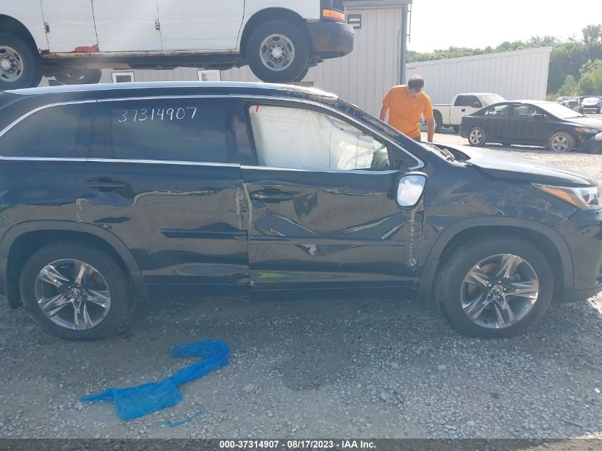 2018 TOYOTA HIGHLANDER LIMITED/LTD PLATINUM - 5TDDZRFH4JS801781