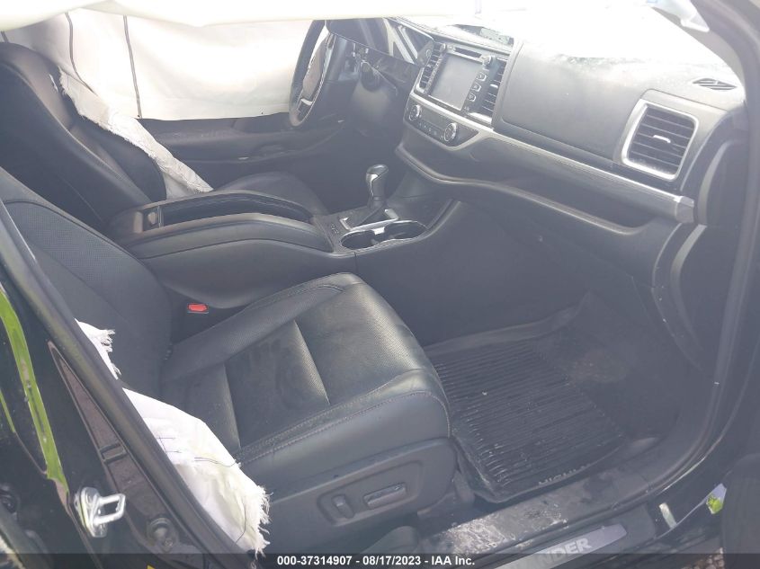 2018 TOYOTA HIGHLANDER LIMITED/LTD PLATINUM - 5TDDZRFH4JS801781