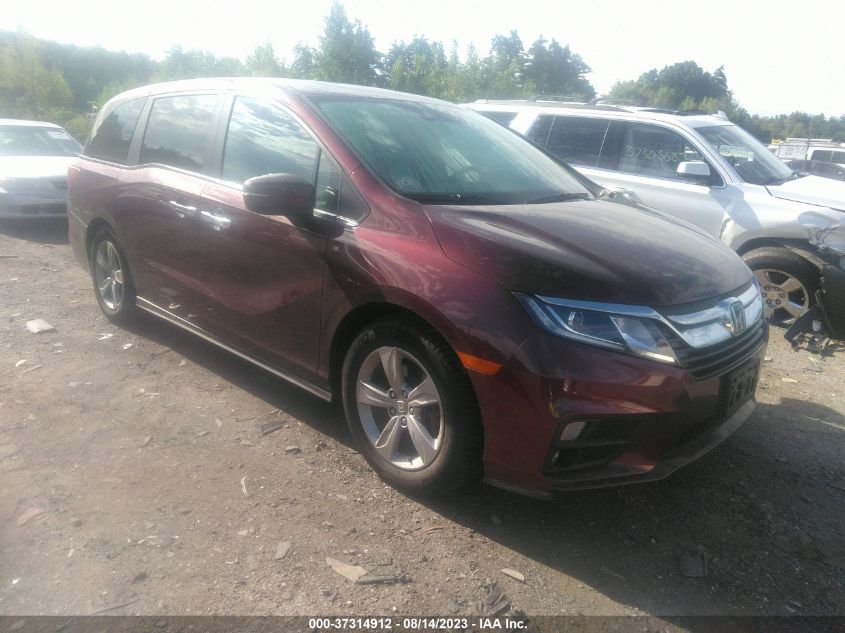 2019 HONDA ODYSSEY EX-L - 5FNRL6H71KB048713