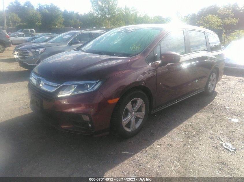 2019 HONDA ODYSSEY EX-L - 5FNRL6H71KB048713