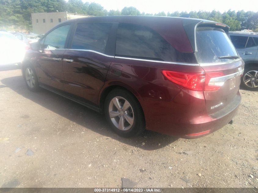 2019 HONDA ODYSSEY EX-L - 5FNRL6H71KB048713