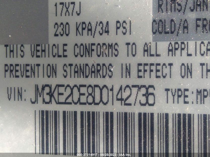 2013 MAZDA CX-5 TOURING - JM3KE2CE8D0142736