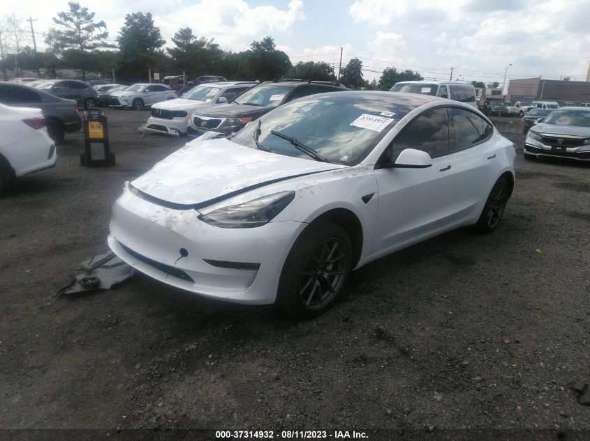 2021 TESLA MODEL 3 LONG RANGE - 5YJ3E1EBXMF062737