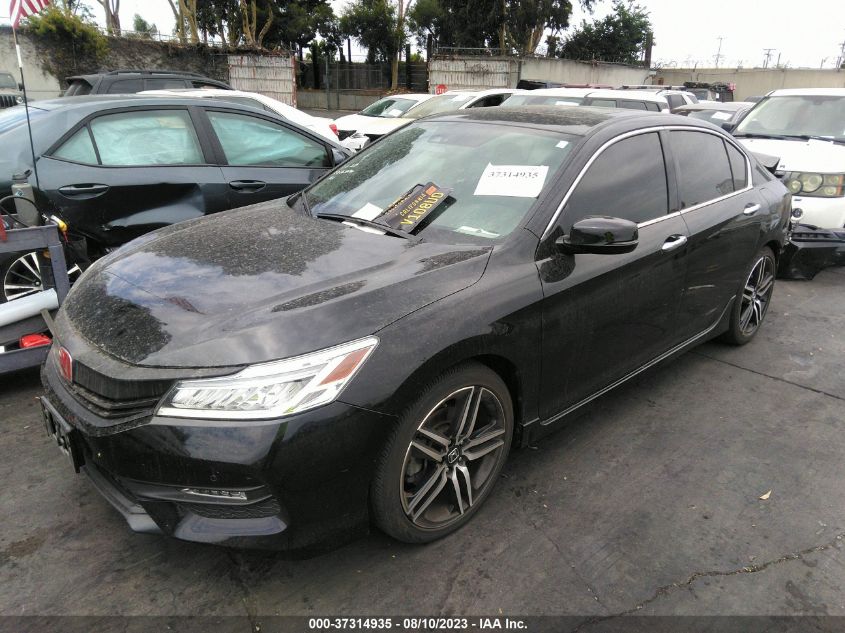 2017 HONDA ACCORD SEDAN TOURING - 1HGCR3F92HA010708
