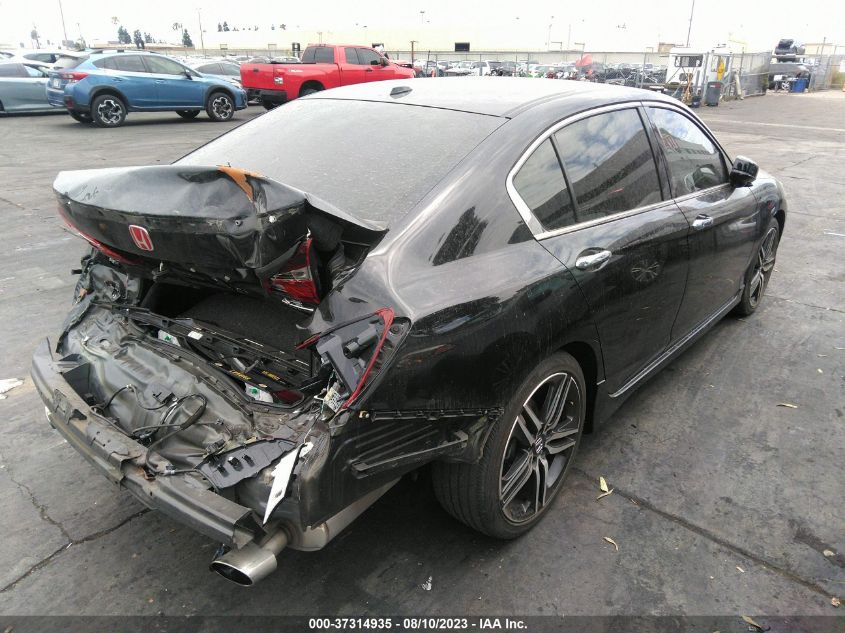 2017 HONDA ACCORD SEDAN TOURING - 1HGCR3F92HA010708