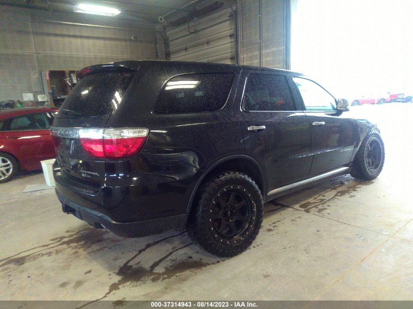 2013 DODGE DURANGO CITADEL - 1C4SDJET8DC663620