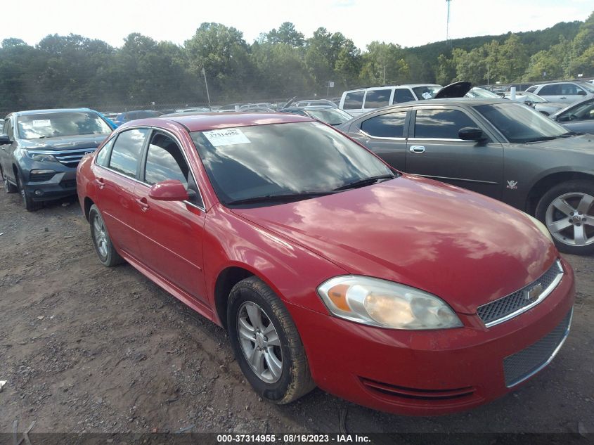 2013 CHEVROLET IMPALA LS - 2G1WF5E33D1263305