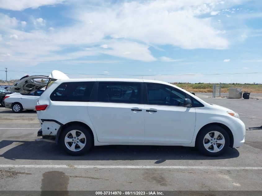 2015 TOYOTA SIENNA L - 5TDZK3DC2FS625075