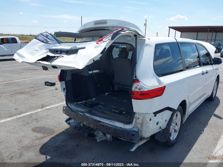 2015 TOYOTA SIENNA L - 5TDZK3DC2FS625075
