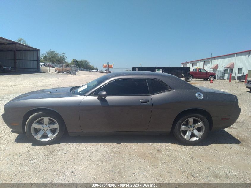 2013 DODGE CHALLENGER SXT - 2C3CDYAG9DH728742