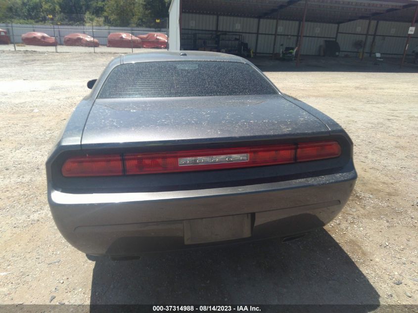2013 DODGE CHALLENGER SXT - 2C3CDYAG9DH728742