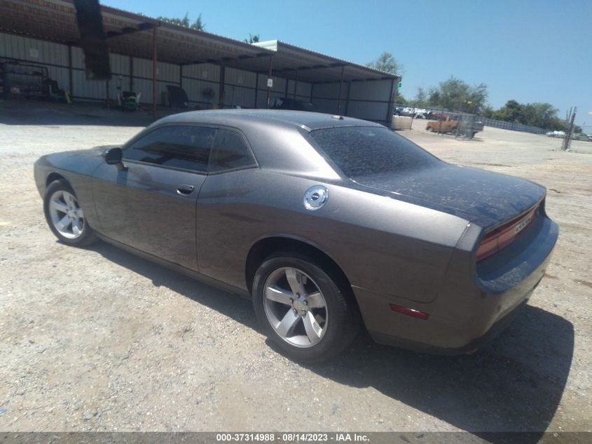 2013 DODGE CHALLENGER SXT - 2C3CDYAG9DH728742