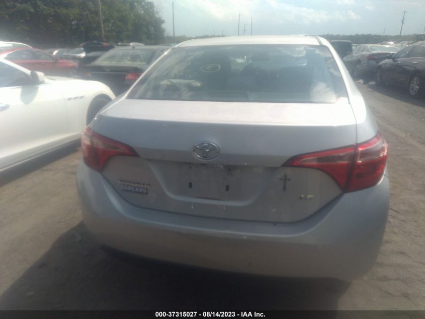 2018 TOYOTA COROLLA L/LE/XLE/SE/XSE - 2T1BURHE6JC976342