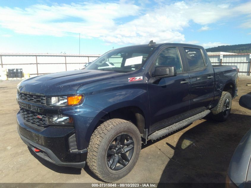 2021 CHEVROLET SILVERADO 1500 CUSTOM TRAIL BOSS - 3GCPYCEF4MG106992