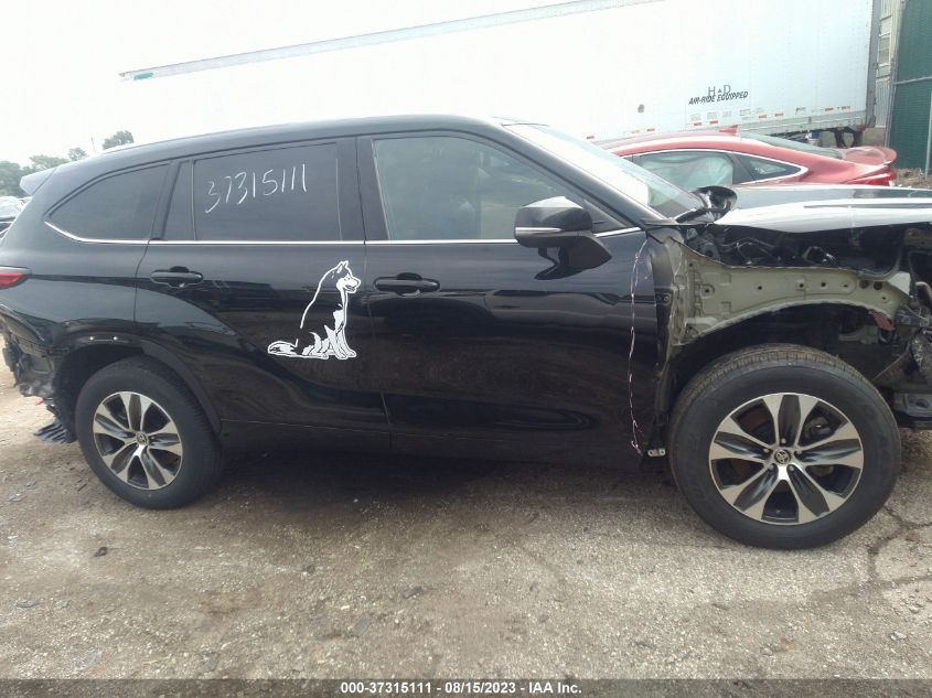 2020 TOYOTA HIGHLANDER XLE - 5TDGZRBH3LS509982