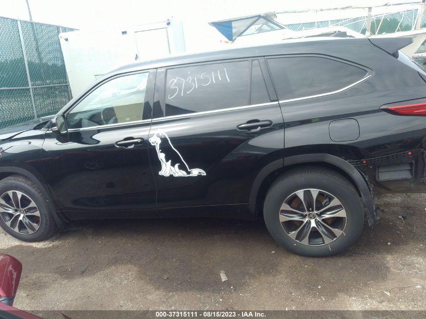 2020 TOYOTA HIGHLANDER XLE - 5TDGZRBH3LS509982