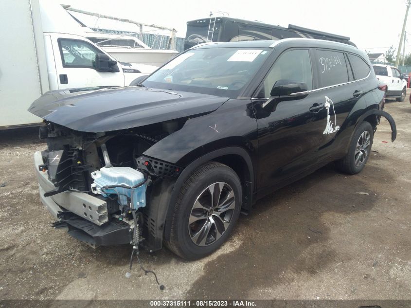 2020 TOYOTA HIGHLANDER XLE - 5TDGZRBH3LS509982