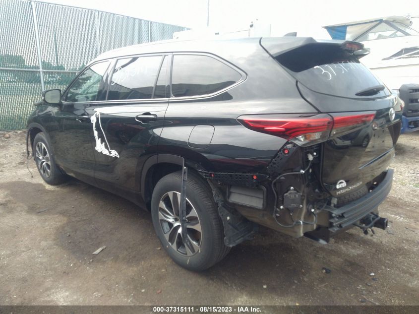 2020 TOYOTA HIGHLANDER XLE - 5TDGZRBH3LS509982