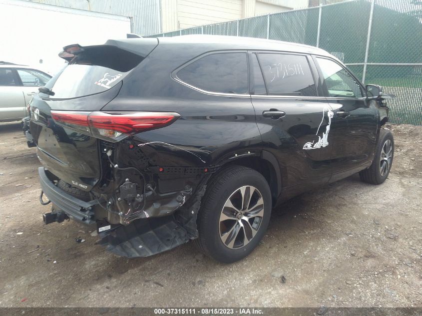 2020 TOYOTA HIGHLANDER XLE - 5TDGZRBH3LS509982