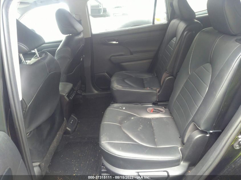 2020 TOYOTA HIGHLANDER XLE - 5TDGZRBH3LS509982