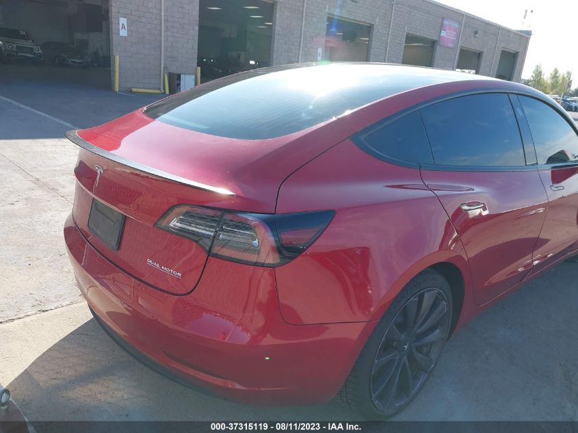 2020 TESLA MODEL 3 - 5YJ3E1EC8LF736200