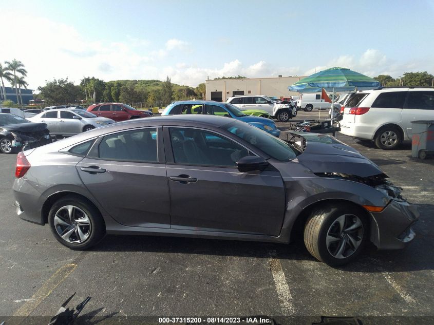 2020 HONDA CIVIC - 19XFV2F65LE013735