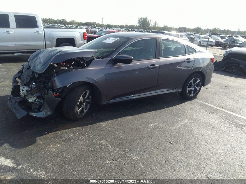 2020 HONDA CIVIC - 19XFV2F65LE013735