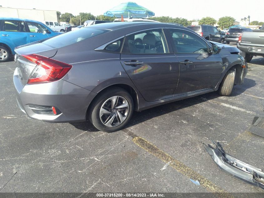2020 HONDA CIVIC - 19XFV2F65LE013735