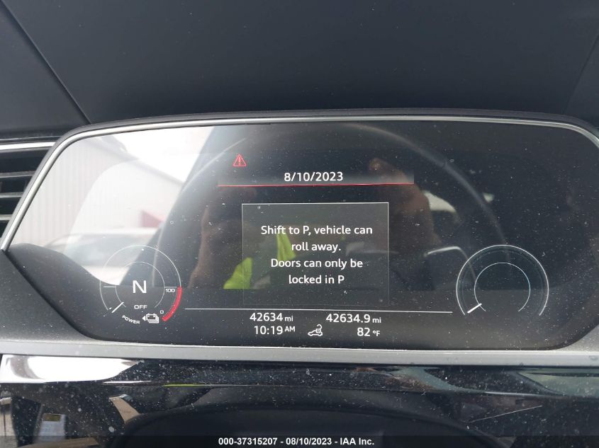 2019 AUDI E-TRON PRESTIGE - WA1VAAGE9KB006830