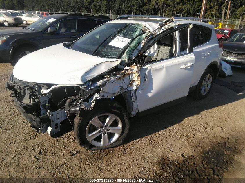 2014 TOYOTA RAV4 XLE - JTMRFREV9ED071292