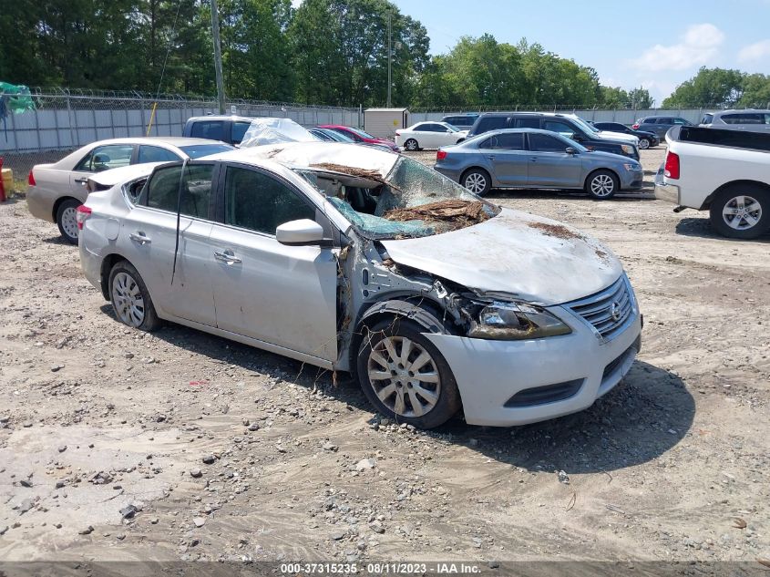 2014 NISSAN SENTRA S/SV/SR/SL - 3N1AB7AP3EY217996