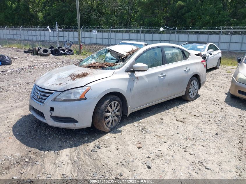 2014 NISSAN SENTRA S/SV/SR/SL - 3N1AB7AP3EY217996