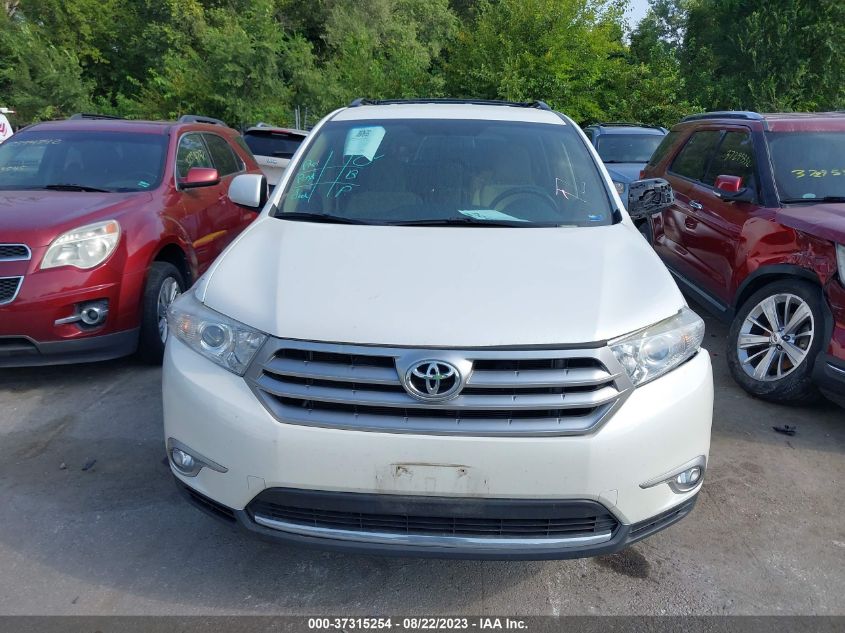2013 TOYOTA HIGHLANDER - 5TDBK3EH4DS276980