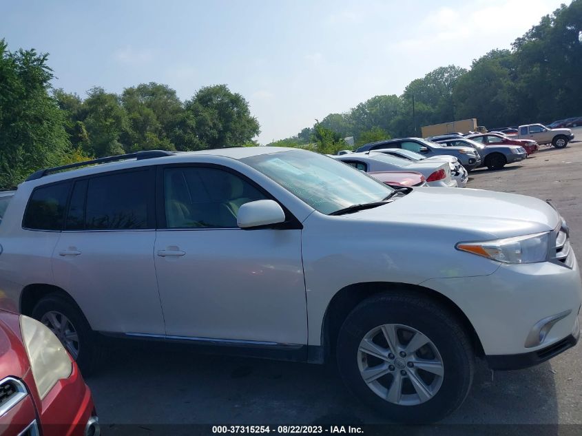 2013 TOYOTA HIGHLANDER - 5TDBK3EH4DS276980