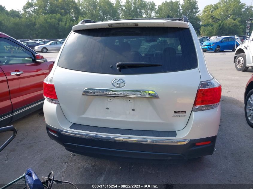 2013 TOYOTA HIGHLANDER - 5TDBK3EH4DS276980