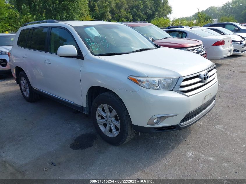 2013 TOYOTA HIGHLANDER - 5TDBK3EH4DS276980