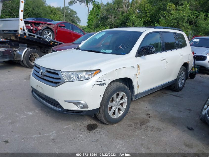 2013 TOYOTA HIGHLANDER - 5TDBK3EH4DS276980